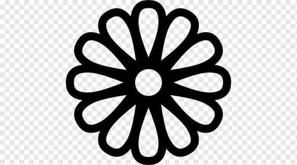 Ромашка значок