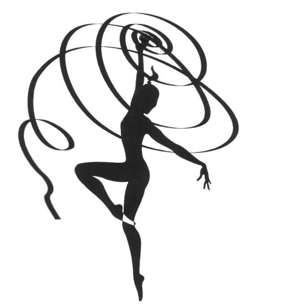 Гимнаст силуэт