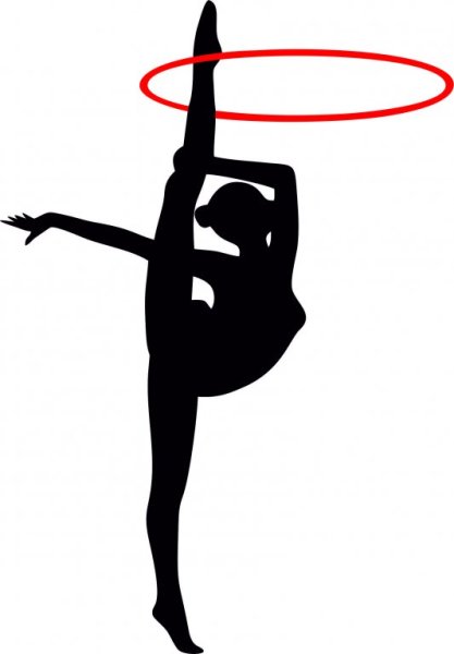 Художественная гимнастика символ