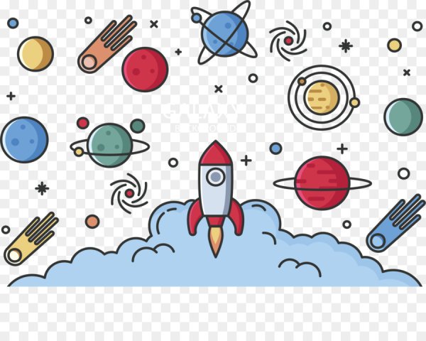 Векторные изображения космос