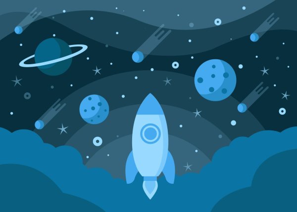 Космос Векторная Графика