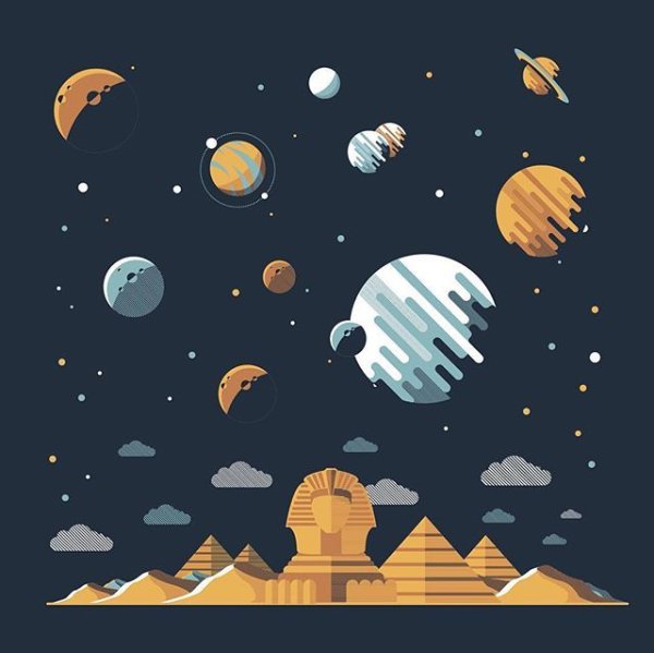 Стилизованный космос