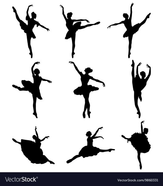 Балерина вектор