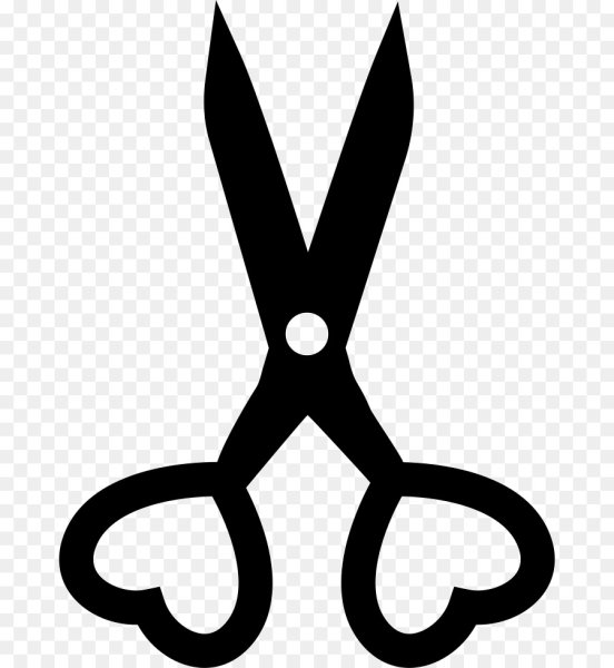 Очертания ножниц