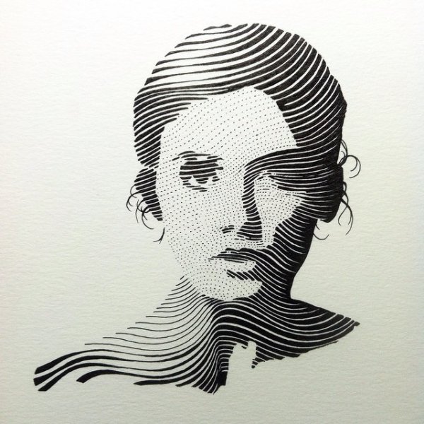 Графичный портрет