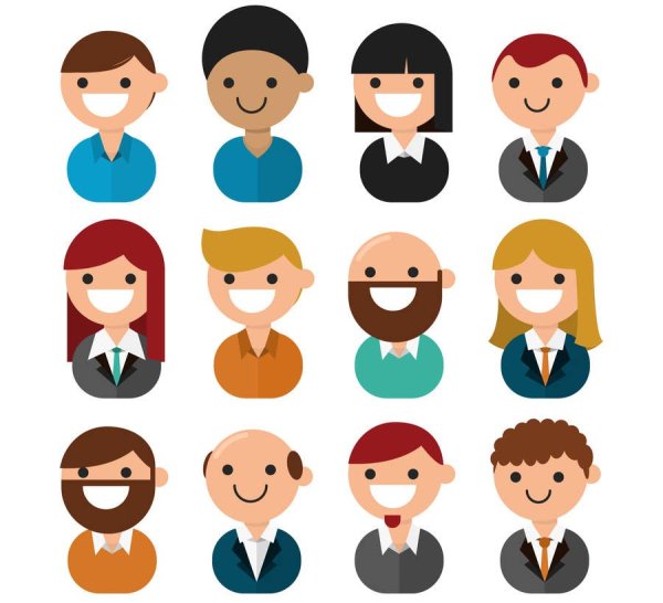 Человек вектор