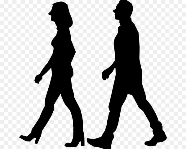 Силуэт человека