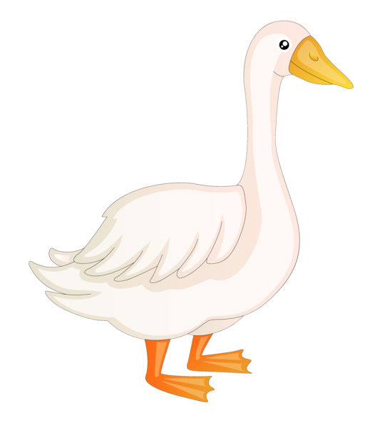 Гусь мультяшный