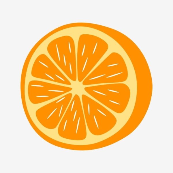 Апельсин вектор