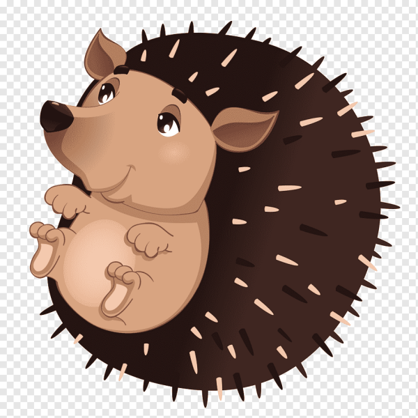 Ежик мультяшный