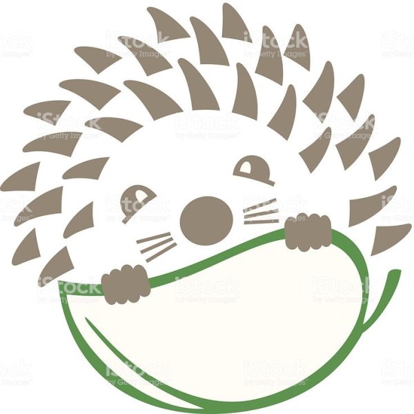 Стилизованный еж