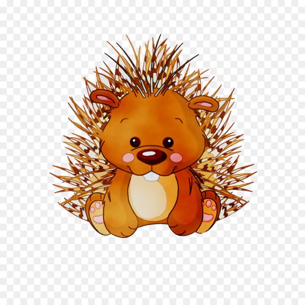 Дикобраз мультяшный