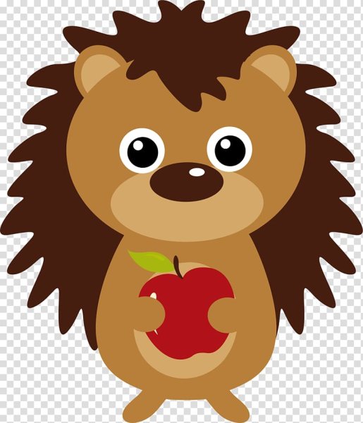 Ежик мультяшный