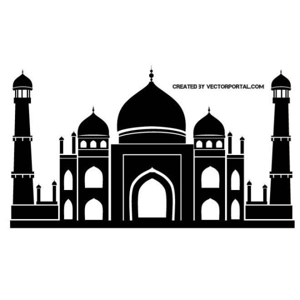 Туркестан мечеть вектор