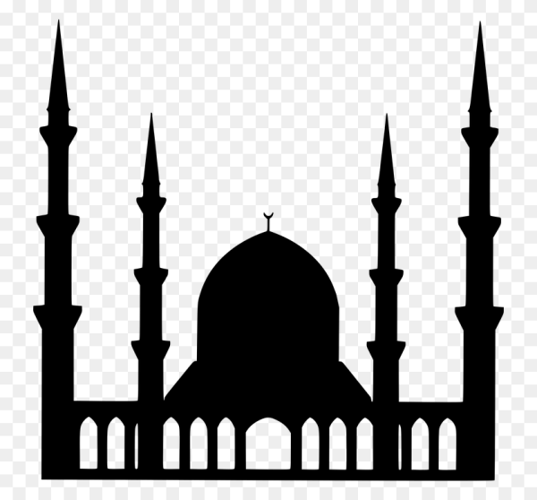 Силуэт мечети
