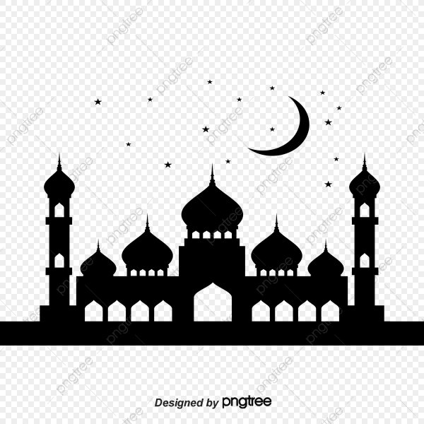 Силуэт восточного города