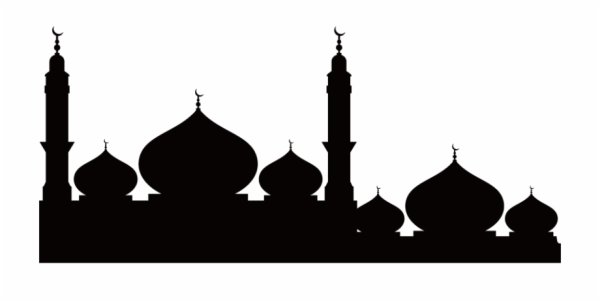 Силуэт мечети