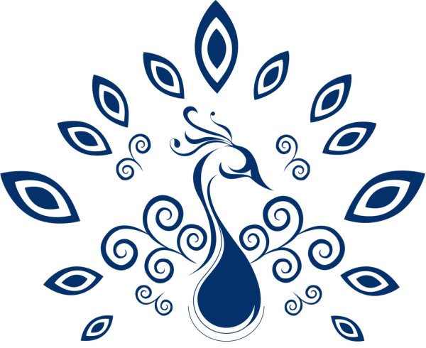 Павлин вектор