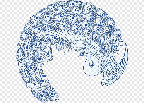 Павлин вектор