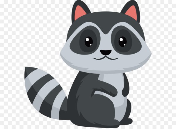 Мультяшные еноты