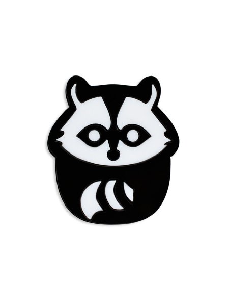 Енот трафарет