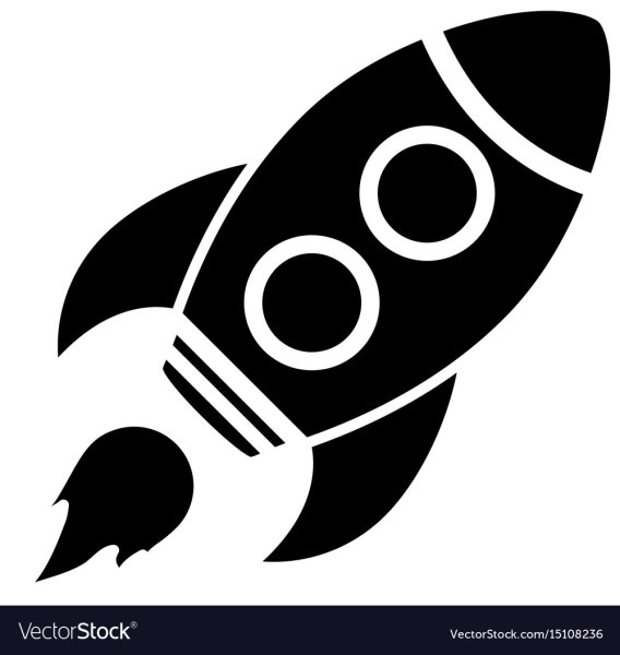 Ракета силуэт