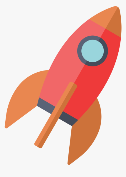 Ракета без фона