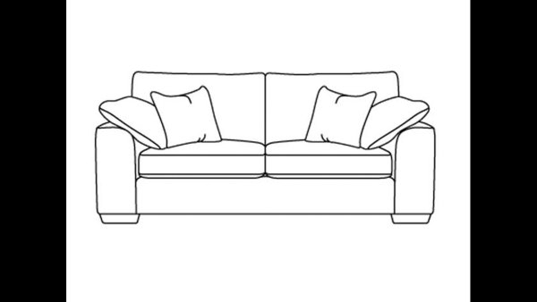 Нарисованный диван
