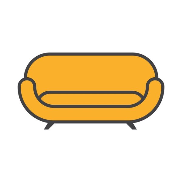 Диван вектор