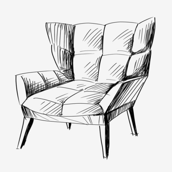 Диван векторное изображение