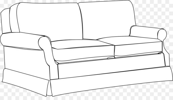 Диван сзади рисунок