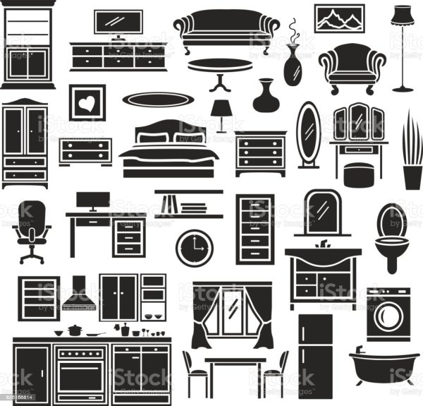 Пиктограмма мебель