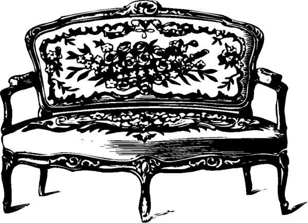 Диван вектор