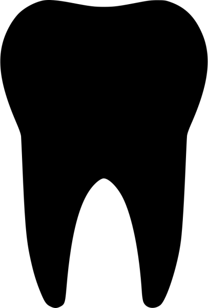 Зуб силуэт