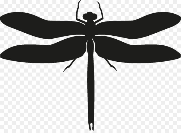 Силуэты насекомых