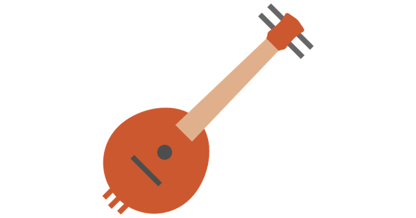 Домра клипарт на прозрачном фоне