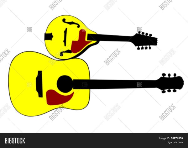 Домра музыкальный инструмент вектор