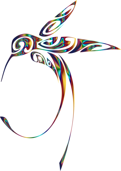 Орнамент Колибри