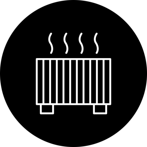 Символ электрообогреватель