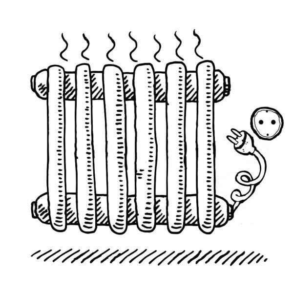 Обогреватель мультяшный