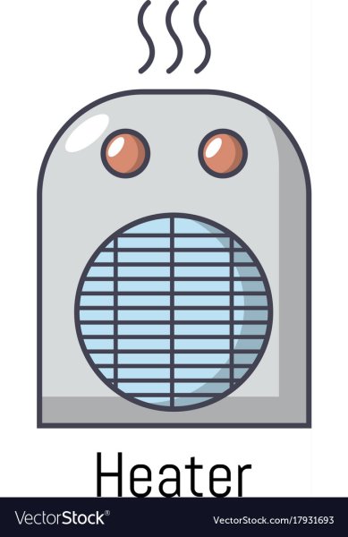 Электрический нагреватель иконка