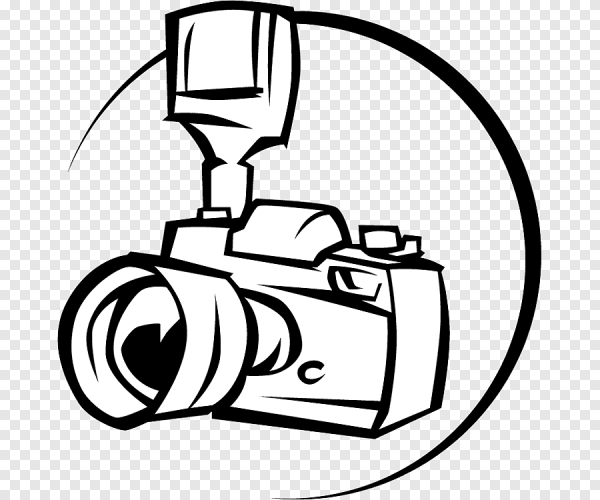 Черно белый фотоаппарат