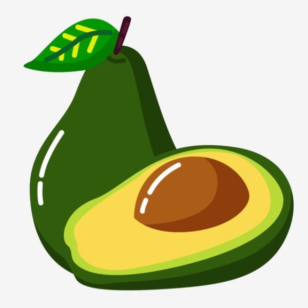 Авокадо вектор