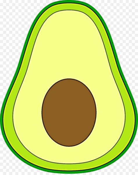 Авокадо для срисовки