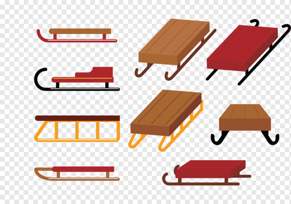 Санки векторные