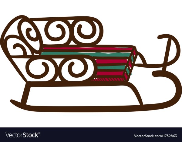 Санки вектор мульт