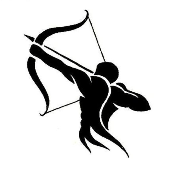 Тату Стрелец для мужчин