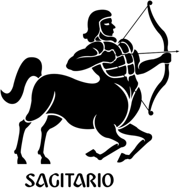 Стрелец трафарет