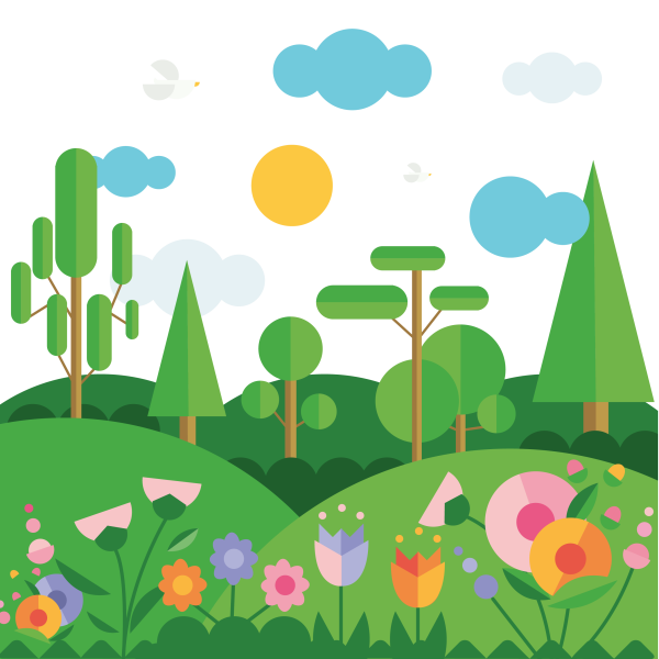 Геометрический пейзаж