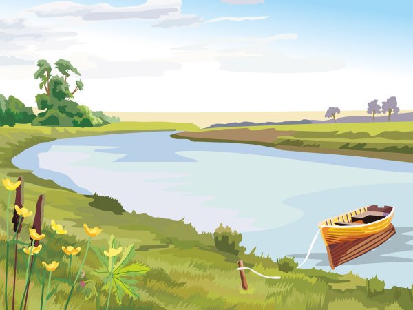 Река для детей